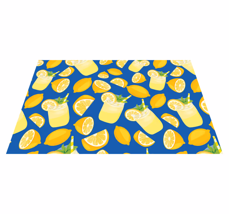 Limonata ve limon turunçgil servis altlıkları - TenStickers