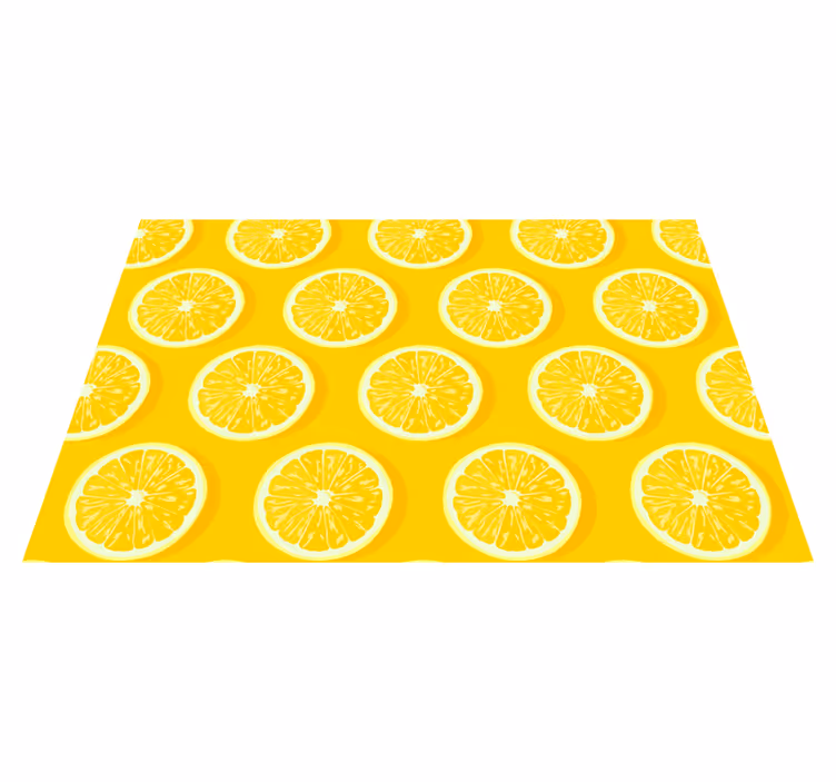 Dilimlenmiş limon narenciye servis altlığı - TenStickers
