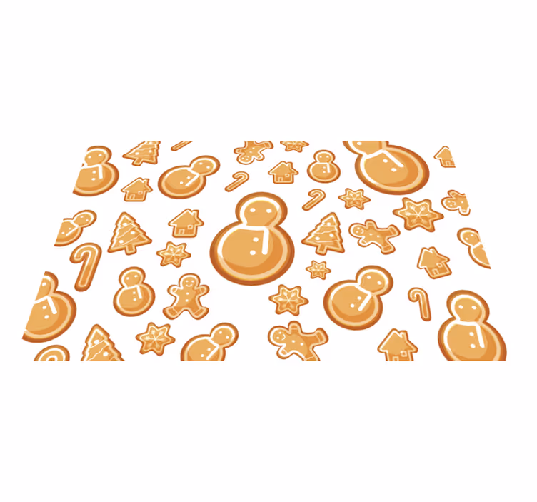 şenlikli tatil şekilleri Noel amerikan servis - TenStickers