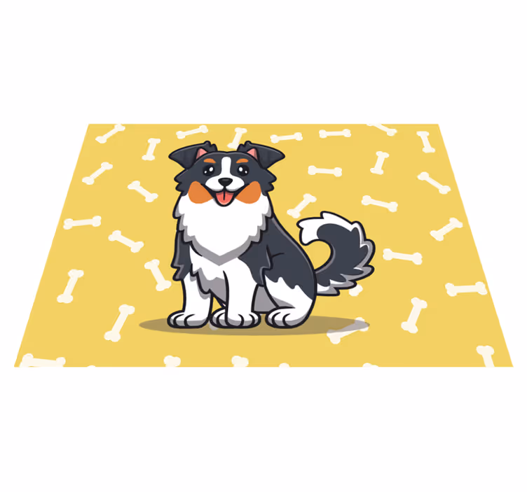 Çocuk amerikan servis sevimli köpek karakteri - TenStickers