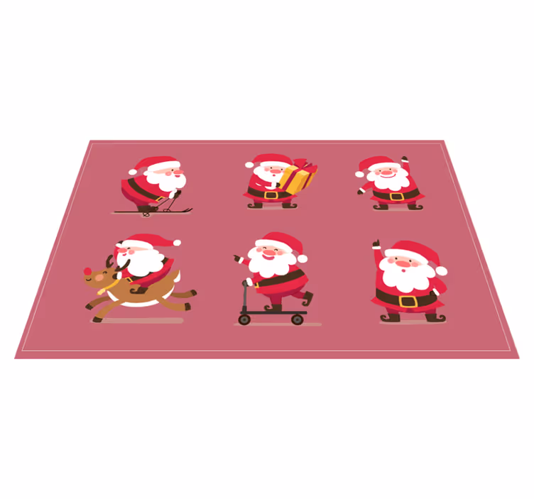 Noel amerikan servis santa claus karakterleri - TenStickers