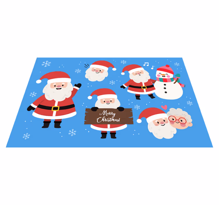 Noel amerikan servis - noel baba karakterleri - TenStickers