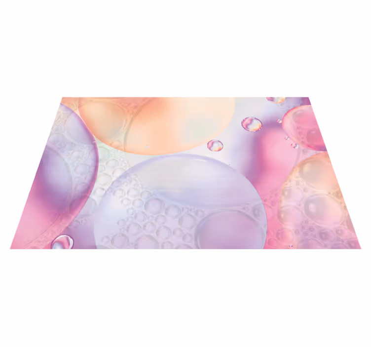 Doku efekti amerikan servis renkli kabarcıklı yüzey - TenStickers