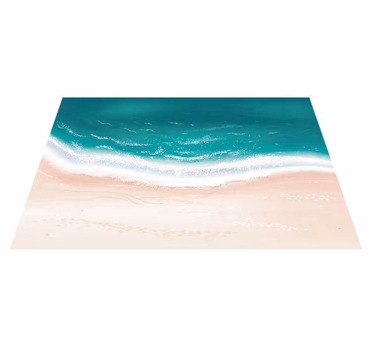 Deniz manzarası deniz yaşamı placemats - TenStickers