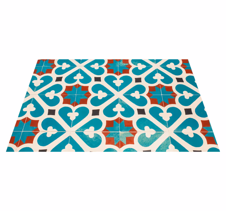 Doku efekti amerikan servis - canlı geometrik konsept - TenStickers