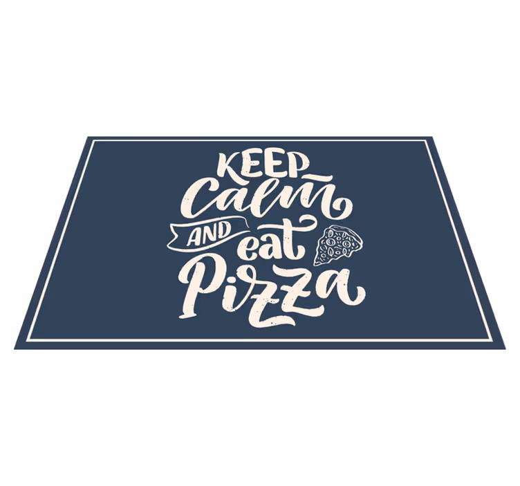 Metni amerikan servis - sakin pizza alıntısı - TenStickers