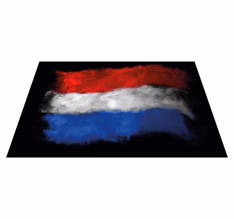 Hollanda bayrağı vinil placemats - TenStickers