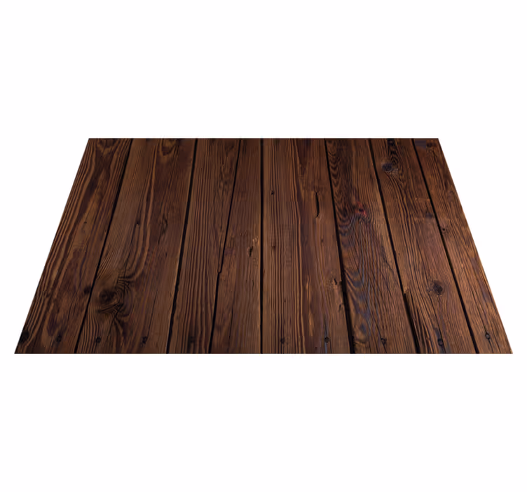 Koyu kahverengi ahşap dokulu placemats - TenStickers