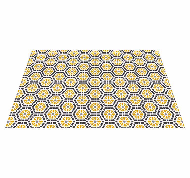 Doku efekti amerikan servis - geometrik desenli tasarım - TenStickers