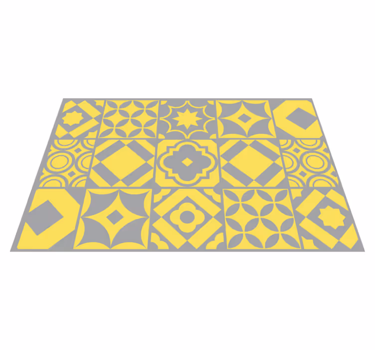 Doku efekti amerikan servis geometrik motif karolar - TenStickers