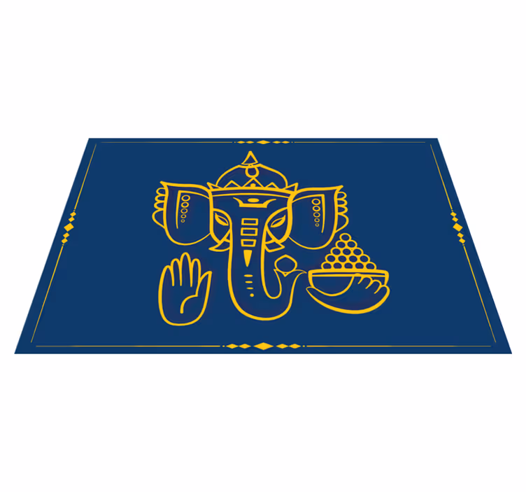 Orijinal amerikan servis geleneksel ganesha motifi - TenStickers