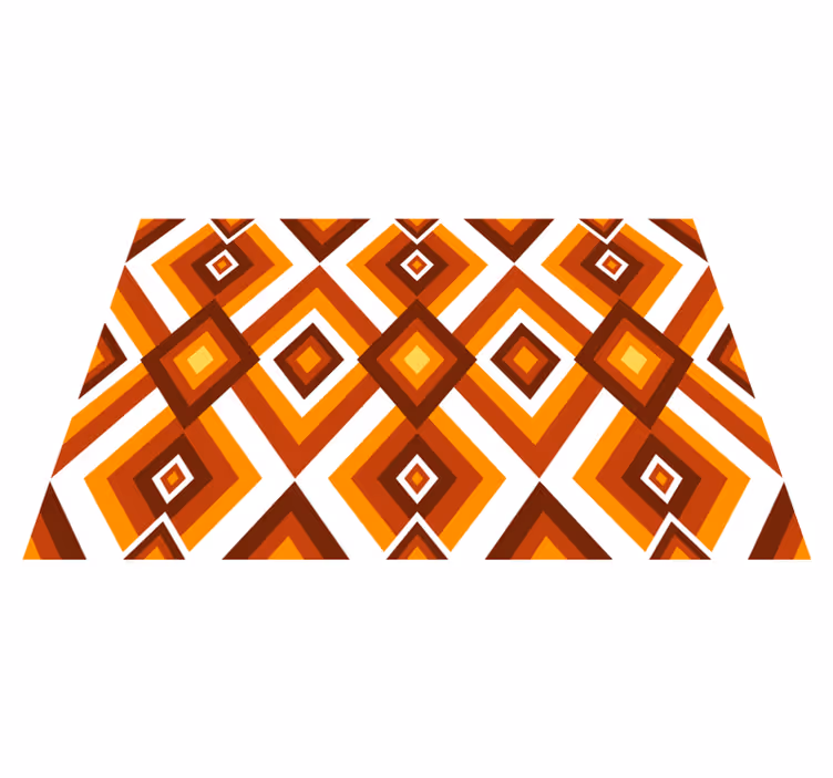 Orijinal amerikan servis - geometrik elmas deseni - TenStickers