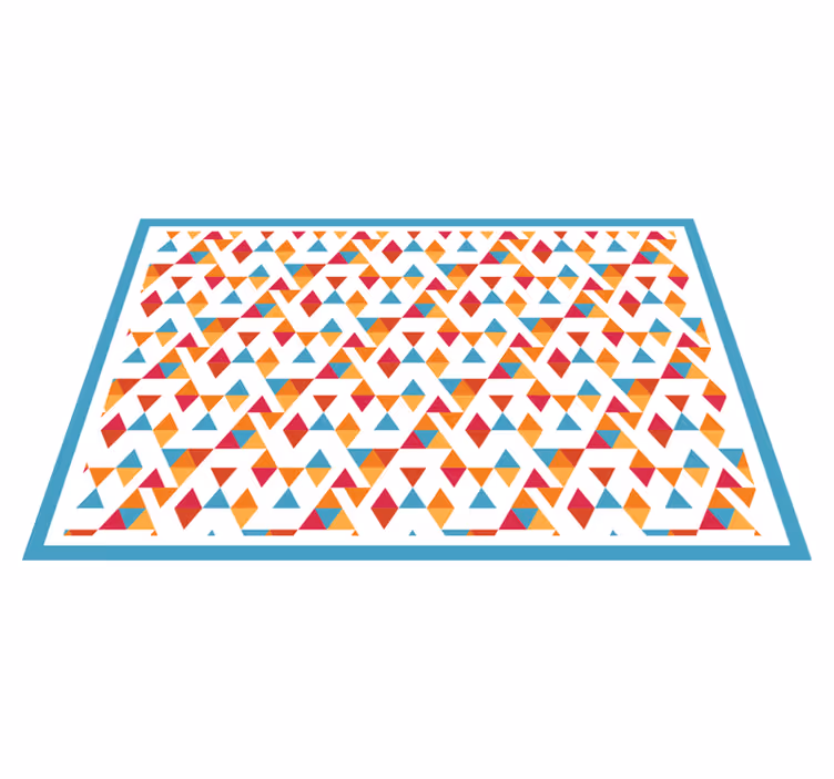 Orijinal amerikan servis - canlı geometrik düzen - TenStickers