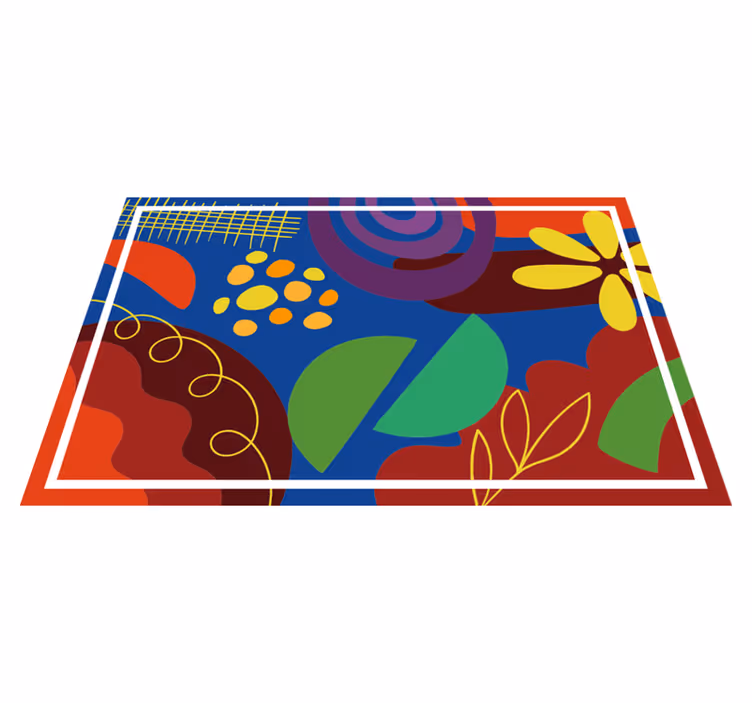Orijinal amerikan servis - Çarpıcı geometrik motifler - TenStickers