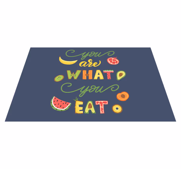 Sen ne yersen osun restoran altlıkları - TenStickers