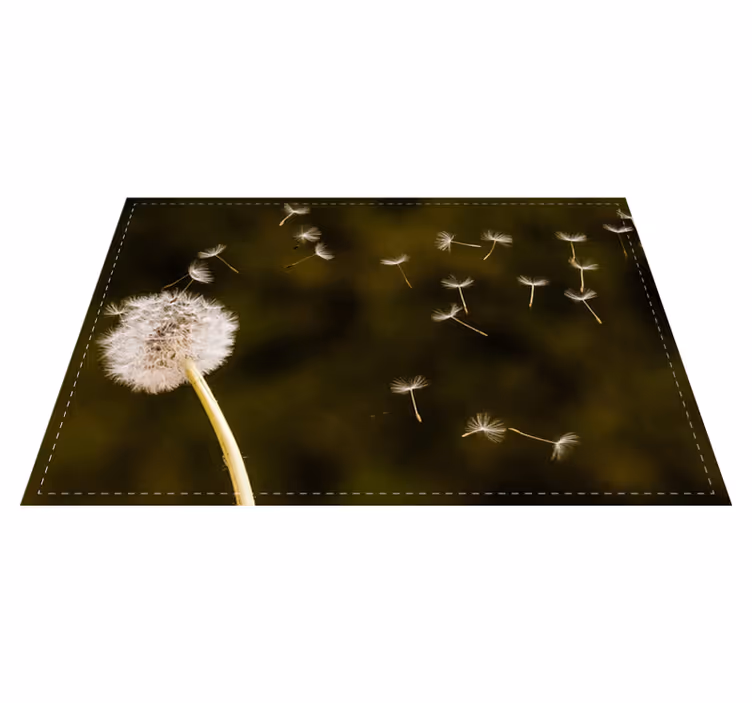 Orijinal amerikan servis dandelion fluff tohumları - TenStickers