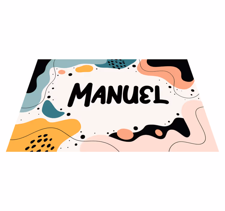 Çocuk amerikan servis - canlı soyut Şekiller - TenStickers