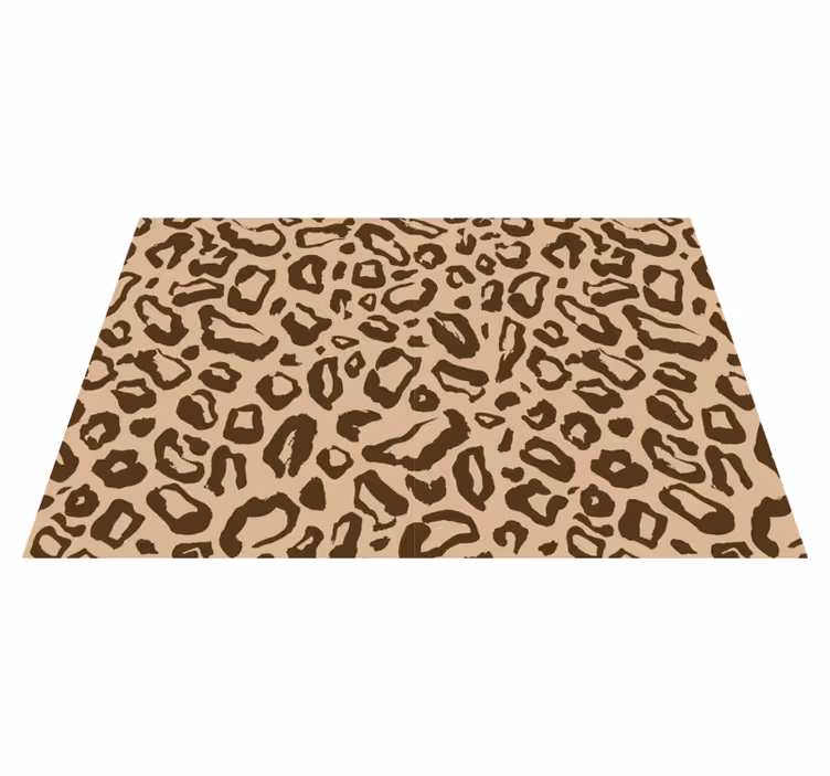 Büyük ve küçük leopar lekeleri orijinal placemats - TenStickers