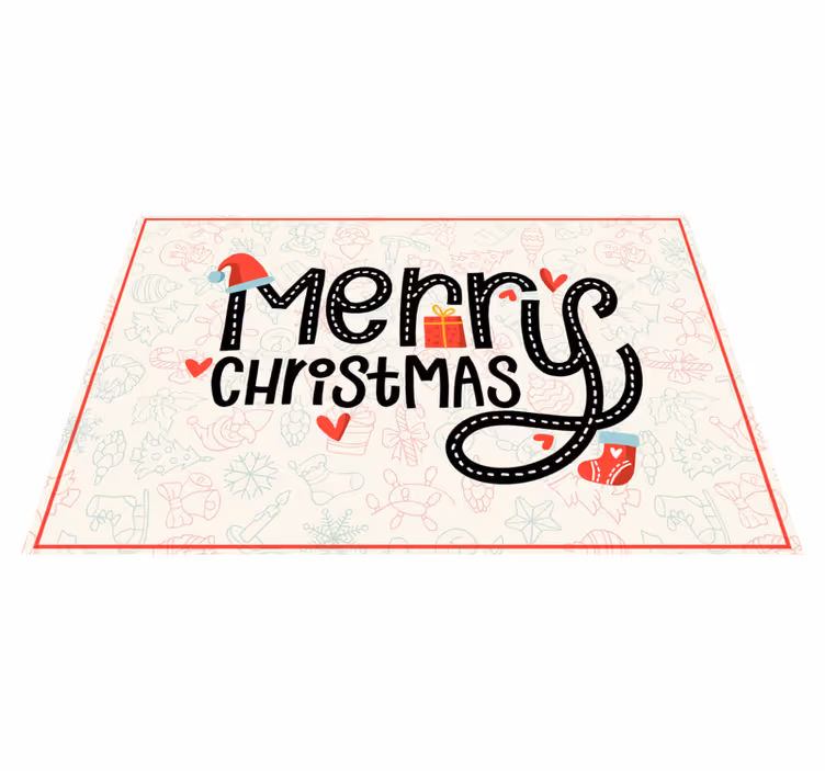 Noel amerikan servis - mutlu noeller mesajı - TenStickers