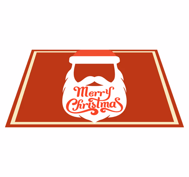 Noel amerikan servis santa sakalı grafiği - TenStickers