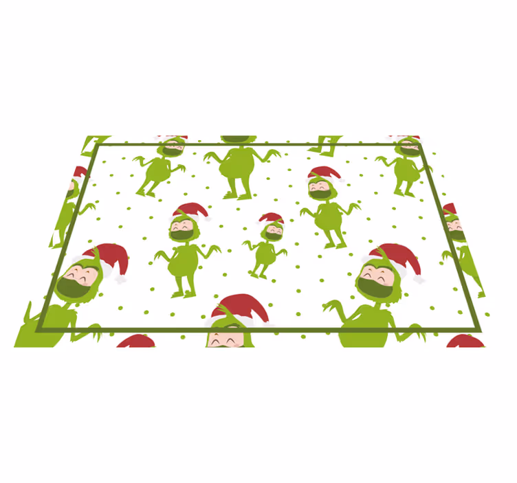 Noel amerikan servis neşeli grinch karakterleri - TenStickers