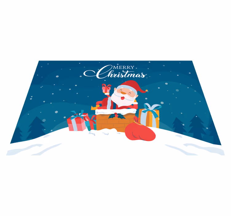 Noel amerikan servis - noel baba hediyeleri - TenStickers