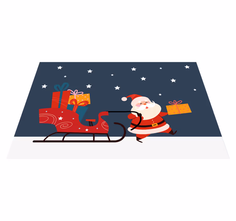 Noel amerikan servis - noel süsü hediye seti - TenStickers