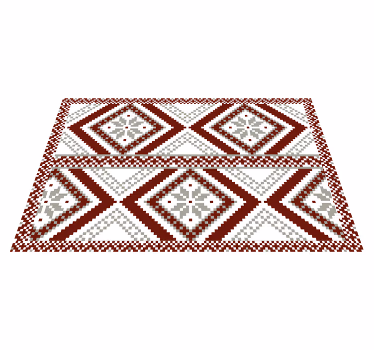 Doku efekti amerikan servis - geometrik doku deseni - TenStickers