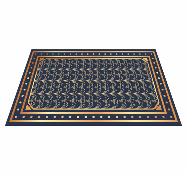 Modern amerikan servis - Şık geometrik desen - TenStickers
