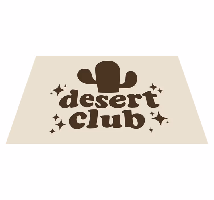 Orijinal amerikan servis cactus club tasarımı - TenStickers