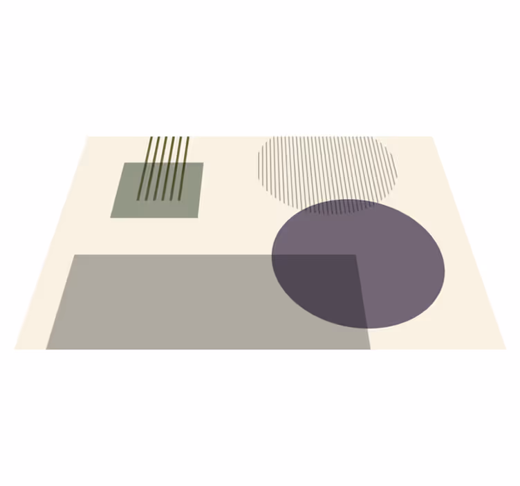 Modern amerikan servis - geometrik Şekil deseni - TenStickers