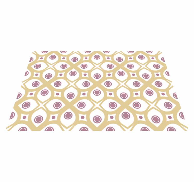 Modern amerikan servis - geometrik desen düzeni - TenStickers