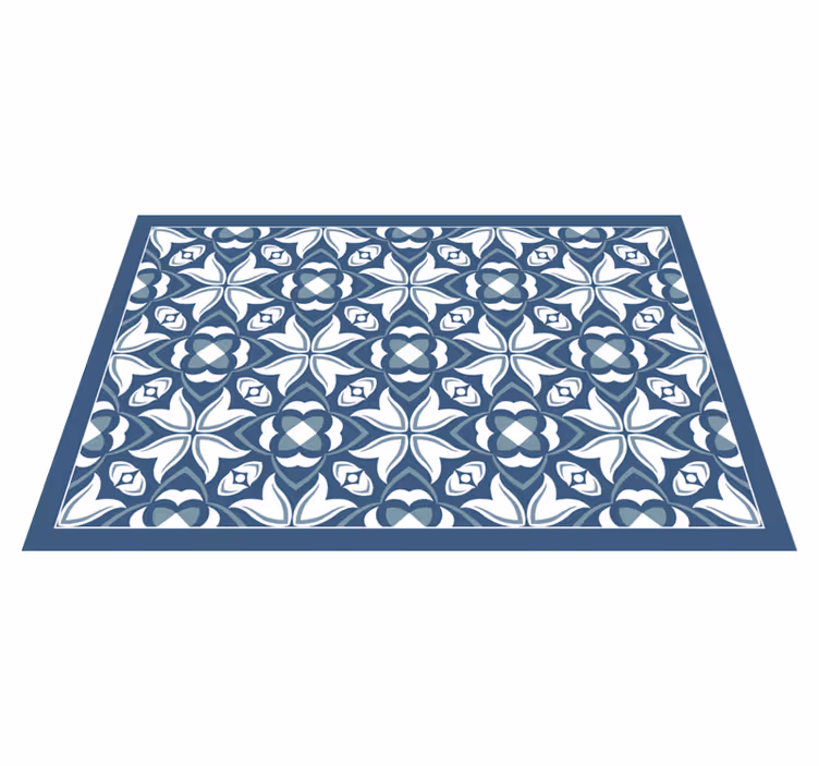 Doku efekti amerikan servis - detaylı botanik motif - TenStickers