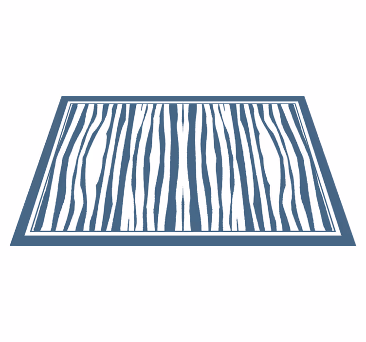 Doku efekti amerikan servis zebra Şerit deseni - TenStickers