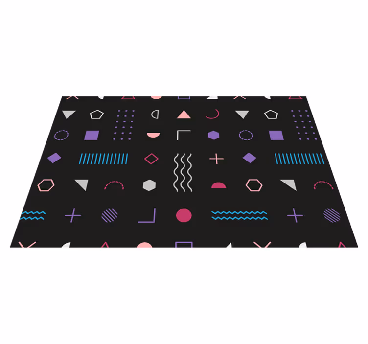 Modern amerikan servis geometrik desen arka planı - TenStickers