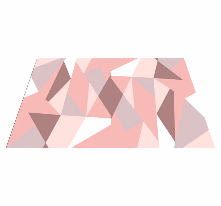 Geometrik şekiller arka planı modern amerikan servis - TenStickers