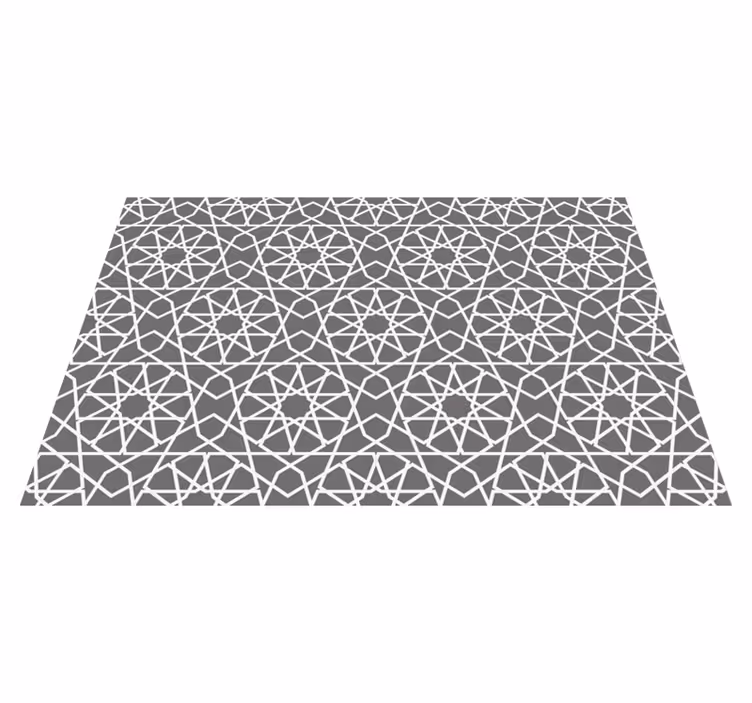 Doku efekti amerikan servis geometrik desen dikdörtgen - TenStickers