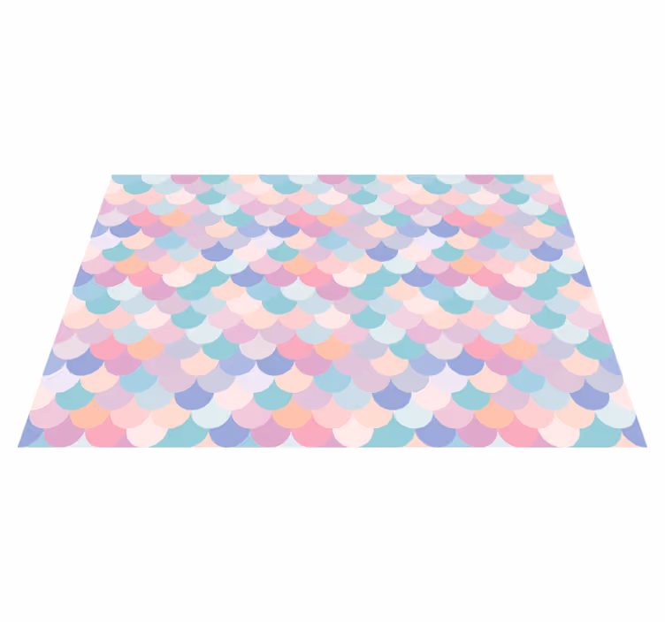 Doku efekti amerikan servis - pastel dalgalı desen - TenStickers