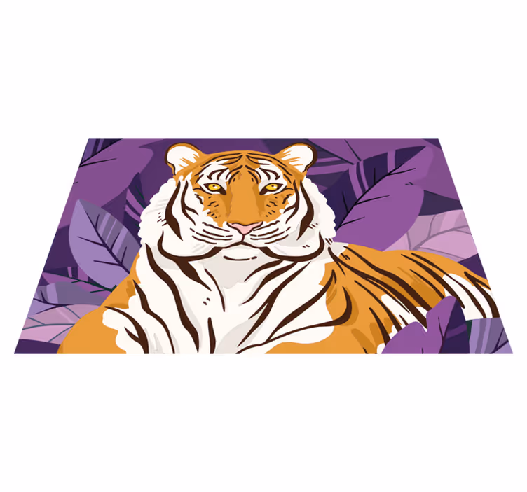 Çocuk amerikan servis aslan portresi - TenStickers