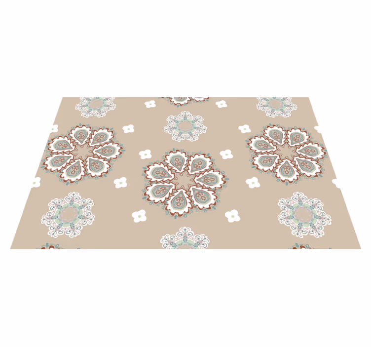 Zarif "büyükanne şık" desenli servis altlıkları - TenStickers