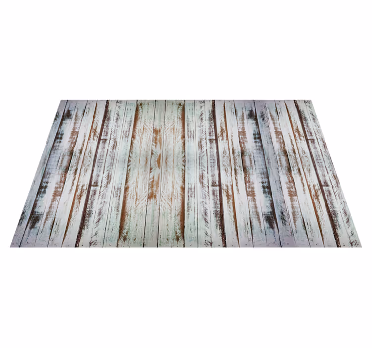 Ahşap dokulu placemats sıyırma - TenStickers