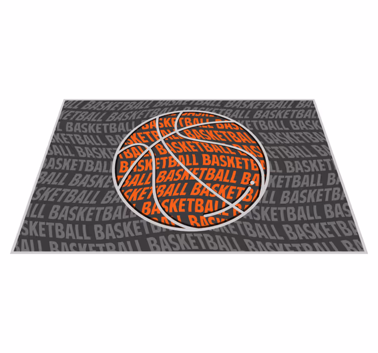 Basketbol topu orijinal masa servis altlıkları - TenStickers
