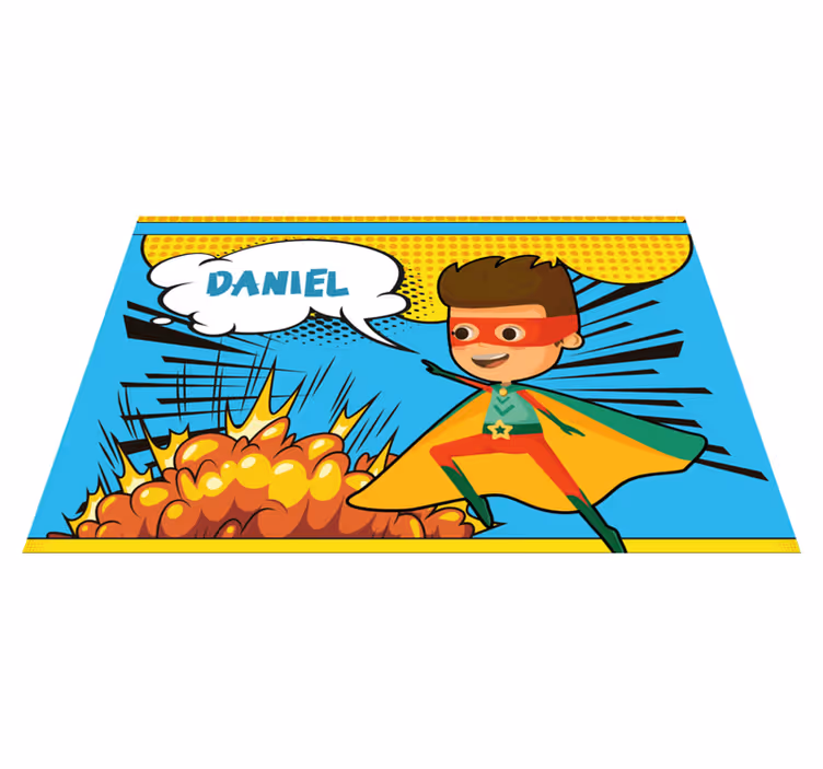 Komiks Süper Kahraman isimli amerikan servis - TenStickers
