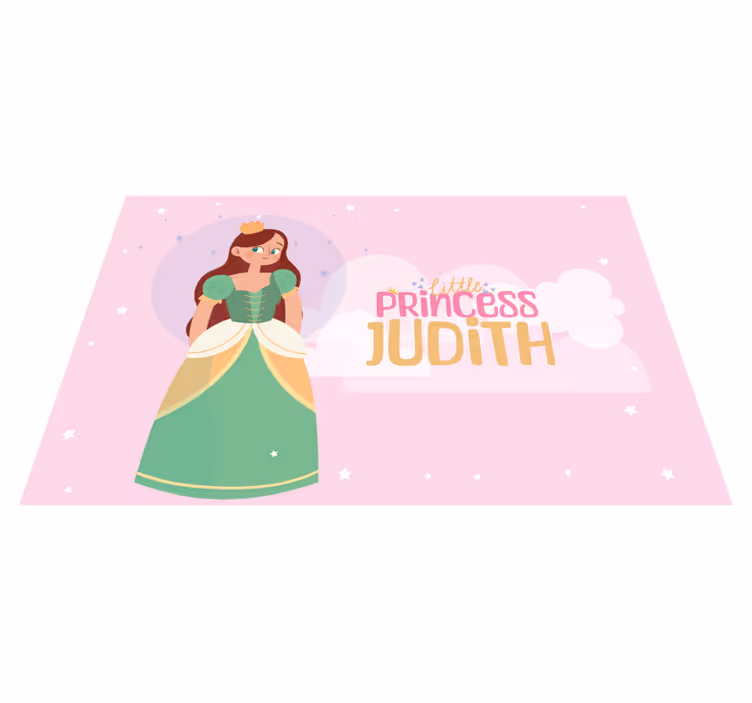 Küçük PrensesBir küçük prenses vardı, o çok güzeldi. O, her zaman - TenStickers