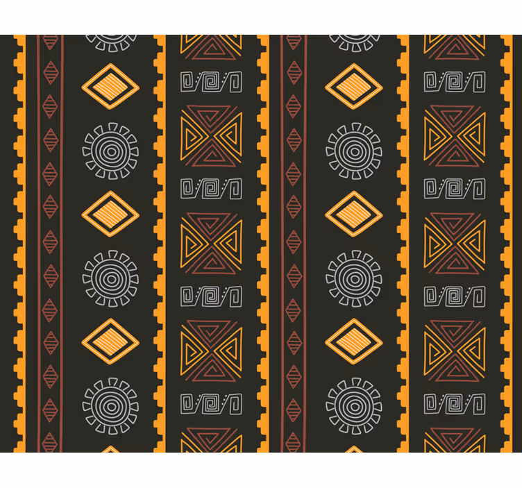 Afrika tarzı duvar resmi güney afrika kabilesi - TenStickers
