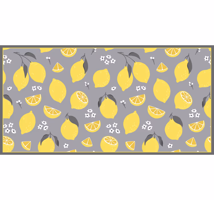 Mutfak duvar resmi tropikal limon - TenStickers