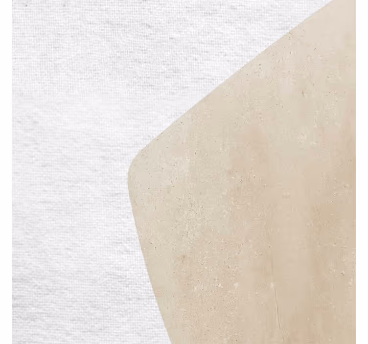 Bej duvar reslim minimal tablo - TenStickers