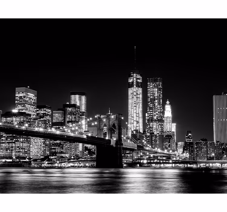 New york doğu nehri new york duvar resmi - TenStickers