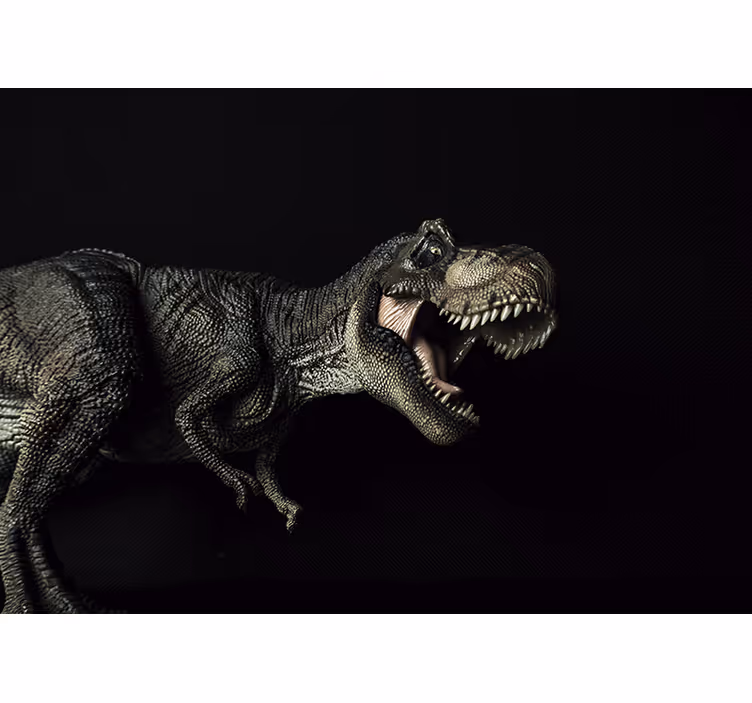 Dinozor ve bitkiler hayvan duvar resim - TenStickers