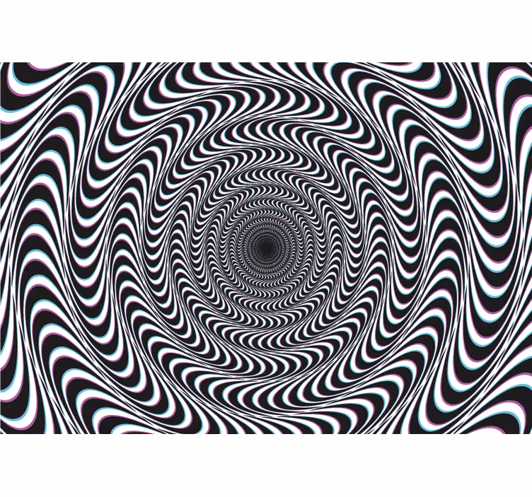 Duvar fotoğrafı hyptonique vison 3d sticker - TenStickers
